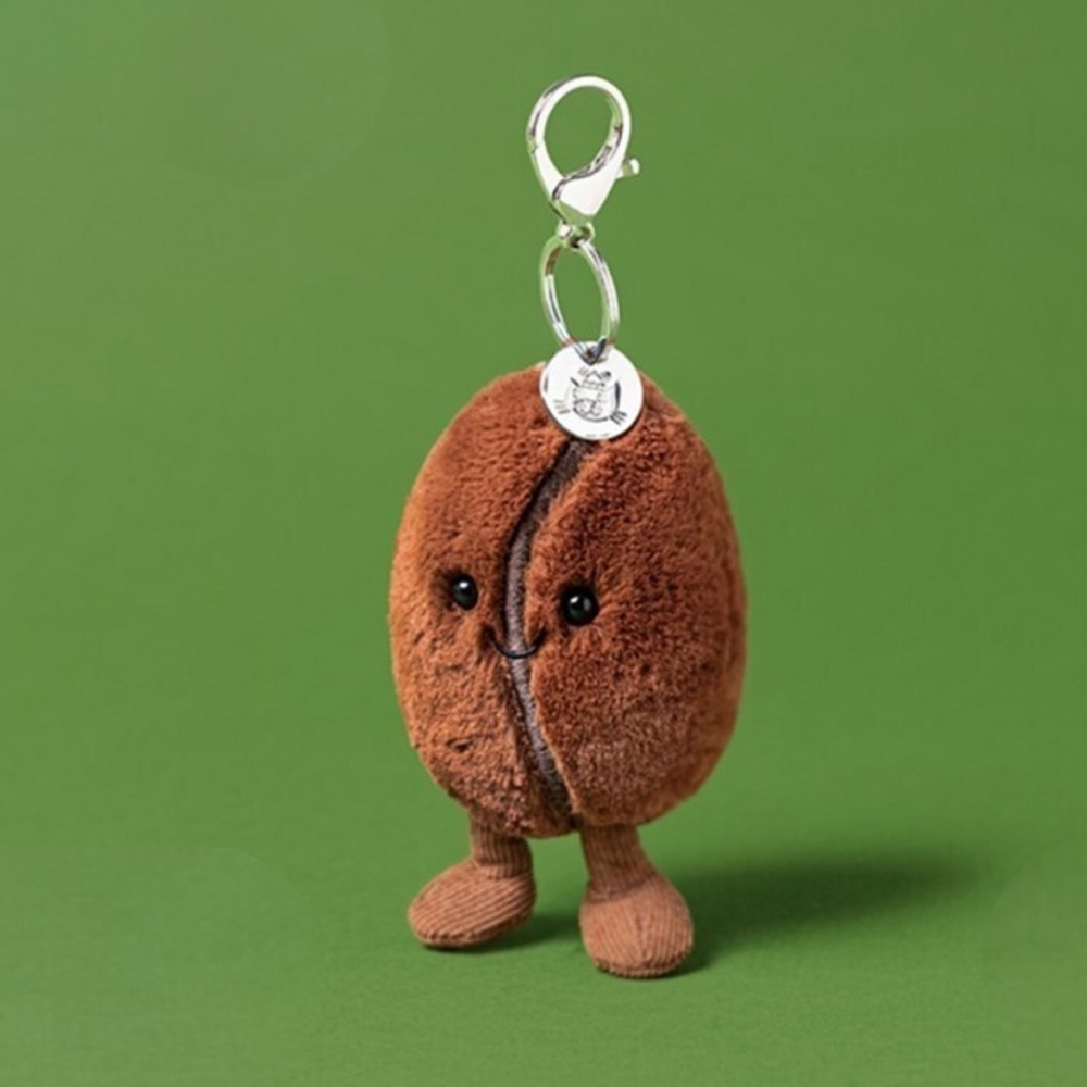 Espresso Bean Keychain/Charm
